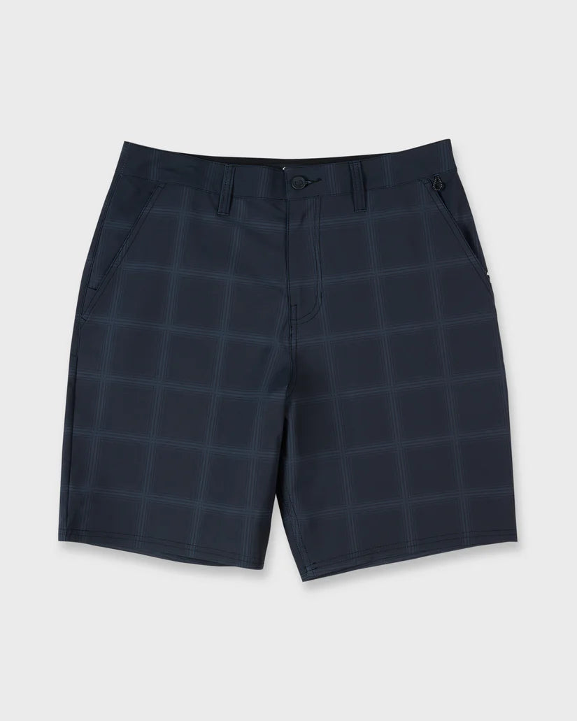 Quiksilver Union Print Amphibian 20" Hybrid Shorts Black