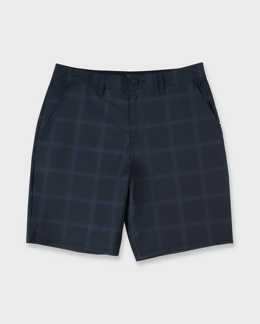 Quiksilver Union Print Amphibian 20" Hybrid Shorts Black