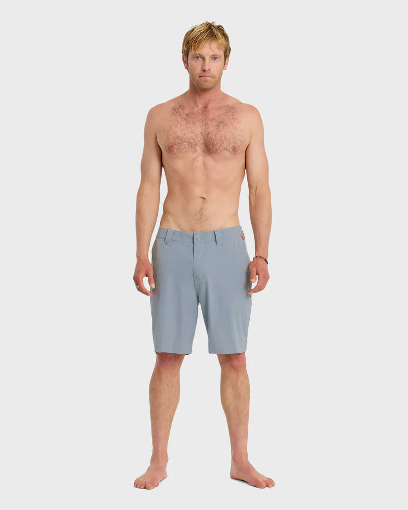 Quiksilver Union Amphibian 20" Hybrid Shorts Smoked Gray