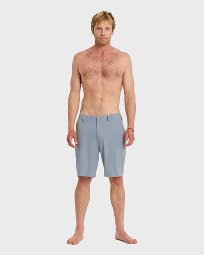 Quiksilver Union Amphibian 20" Hybrid Shorts Smoked Gray
