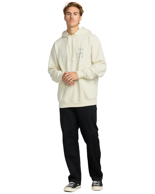 Billabong Up The Beach Pullover Sweatshirt Off White
