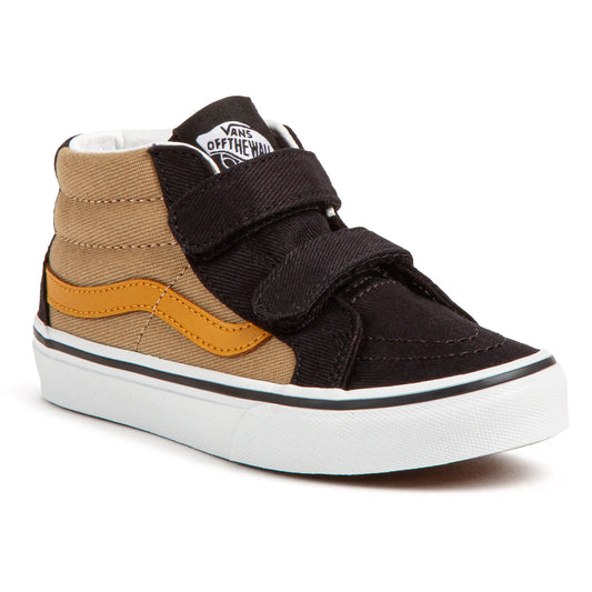 Vans Kids Sk8-Mid Reissue V Twill Tan