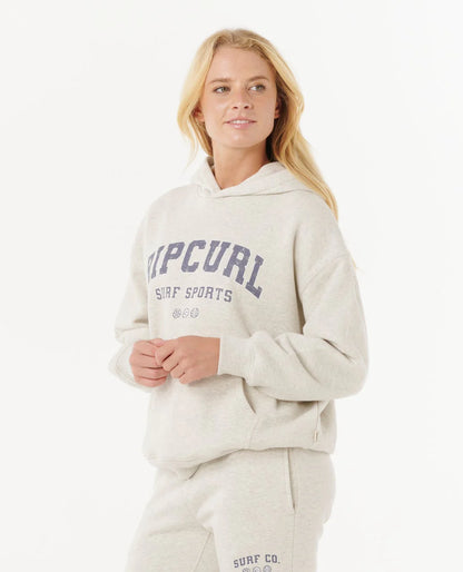 Rip Curl Women's Varsity Sports Oversized Hood Sports Marle