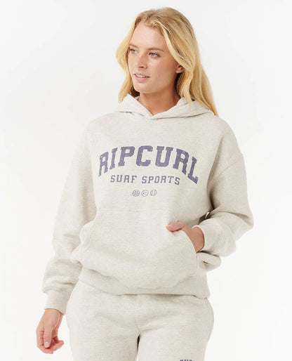 Rip Curl Women's Varsity Sports Oversized Hood Sports Marle
