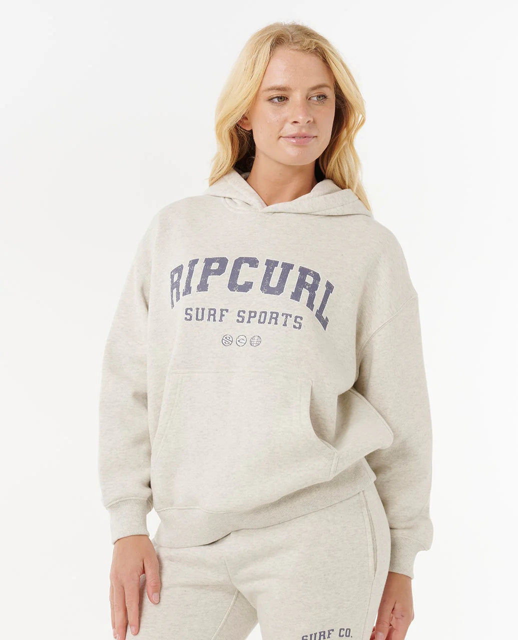 Rip Curl Women's Varsity Sports Oversized Hood Sports Marle