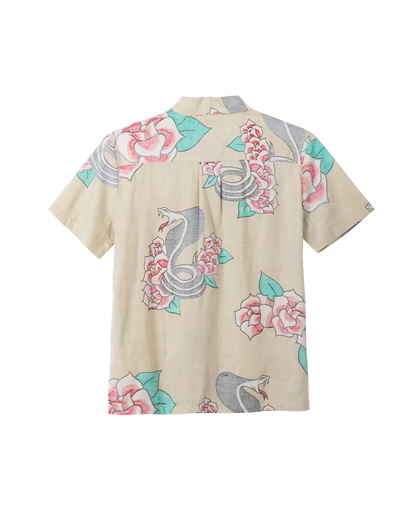 Dark Seas Venom Short Sleeve Shirt Sage
