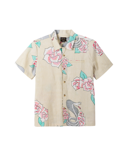 Dark Seas Venom Short Sleeve Shirt Sage