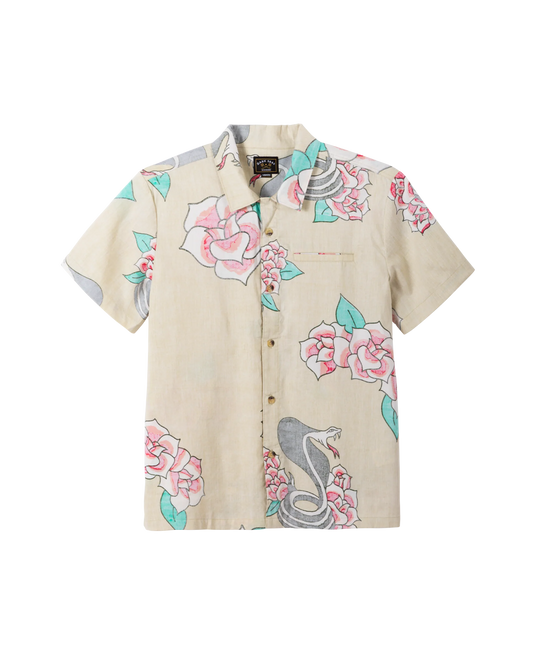 Dark Seas Venom Short Sleeve Shirt Sage