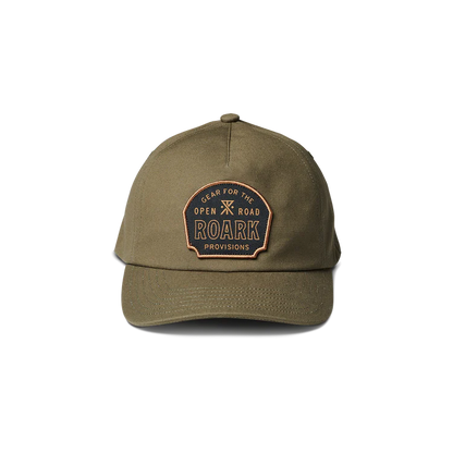 Roark Venture Snapback Hat Military