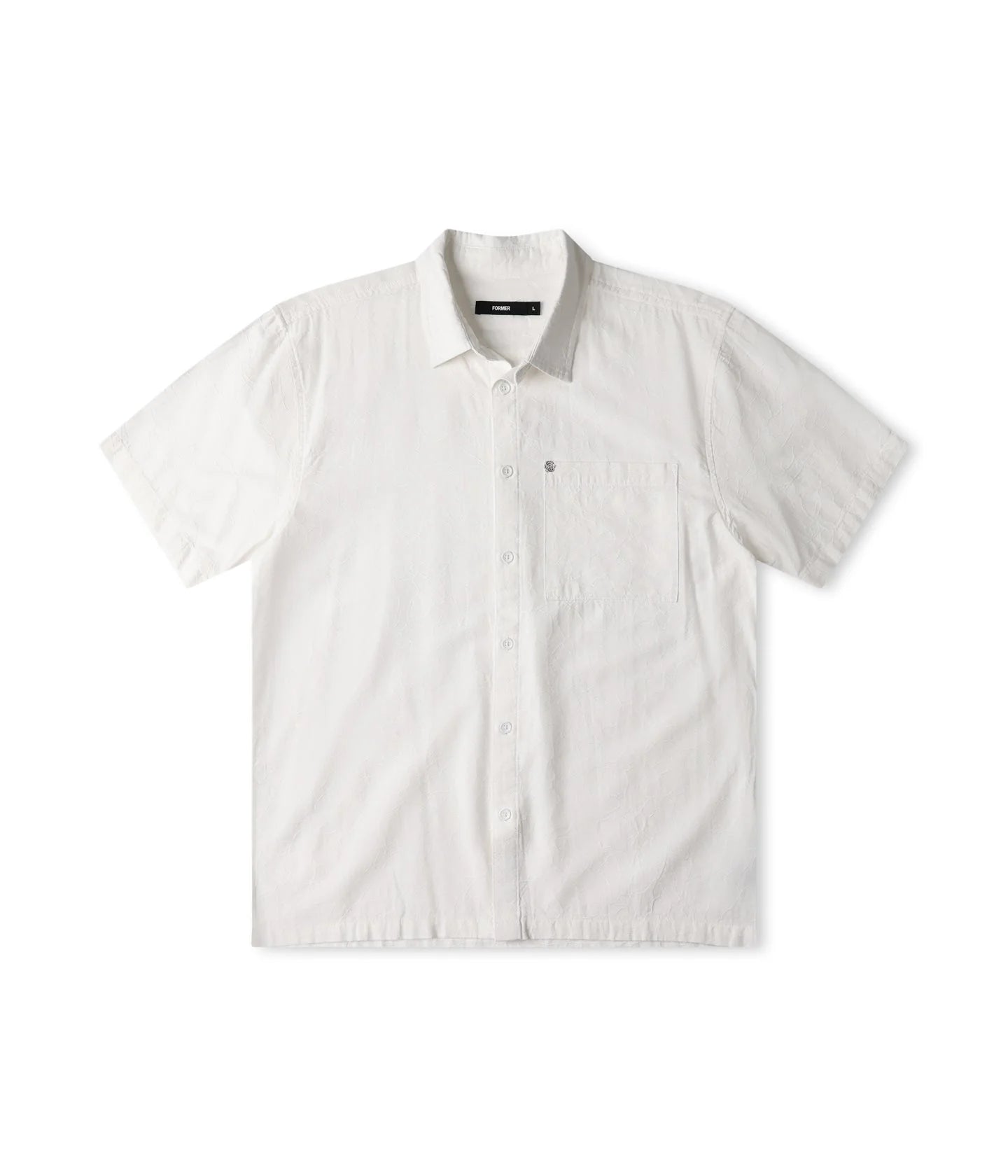Former Vivian Vine Short Sleeve Shirt White