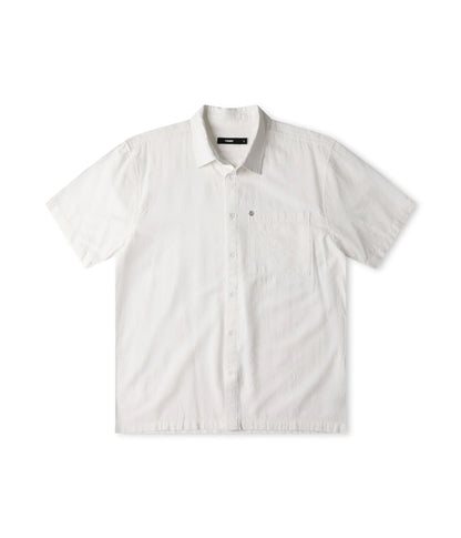 Former Vivian Vine Short Sleeve Shirt White
