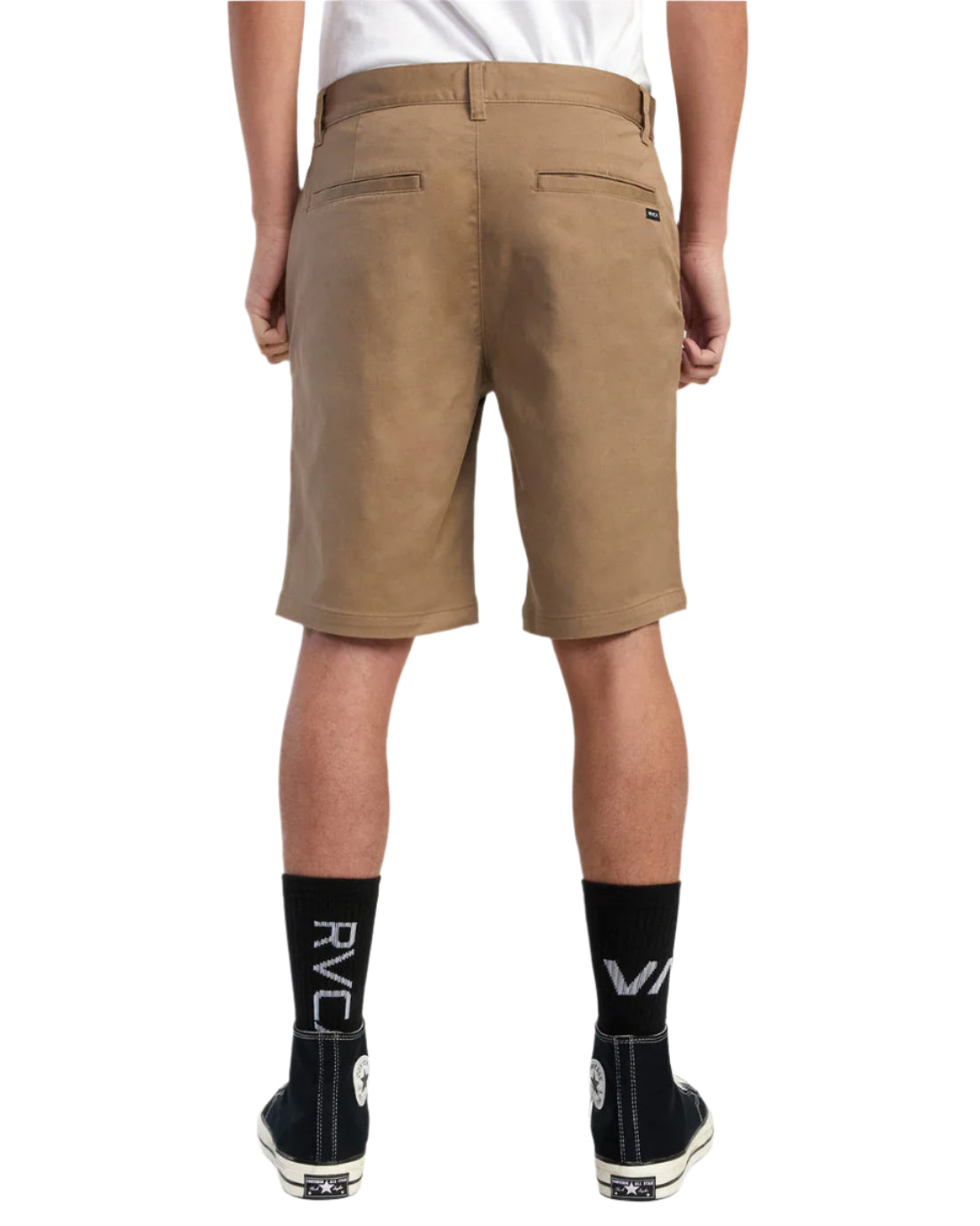 RVCA Weekend Stretch Shorts Dark Khaki