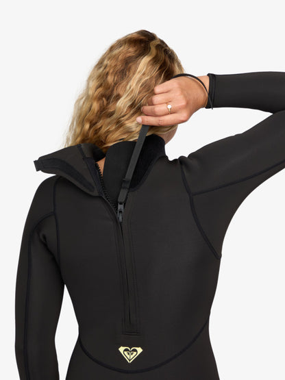 Roxy Women's 2/2mm Prologue+ Back Zip Springsuit Black