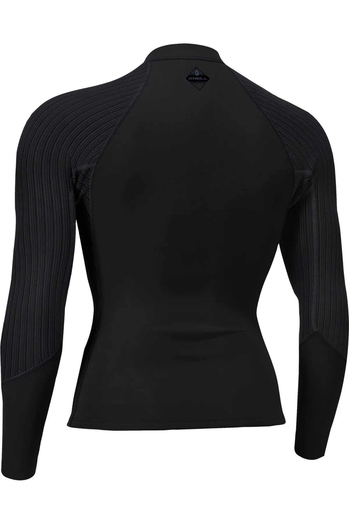 O'Neill Women's Hyperfreak 2mm Front Zip Jacket Black