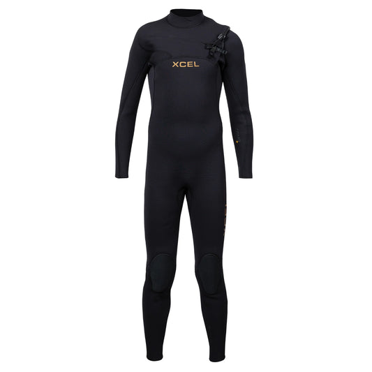 Xcel Kid's 3/2mm Comp+ Chest Zip Full Wetsuit Black
