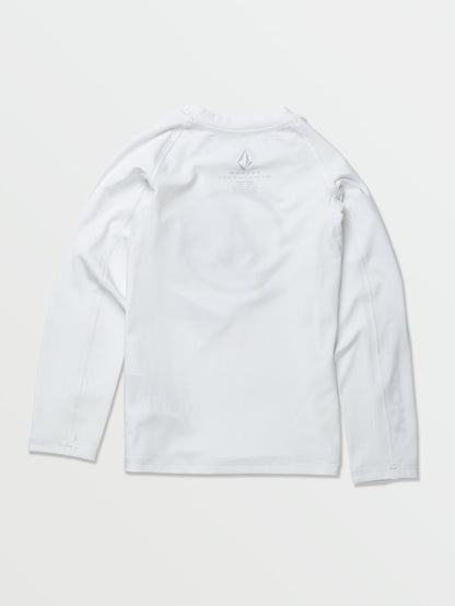 Little Boys Lido Solid Long Sleeve Shirt - White