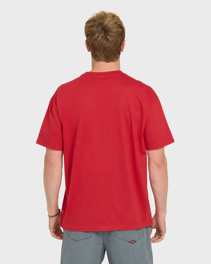 Quiksilver Men's Young Guns Impaired Short Sleeve Tee Salsa