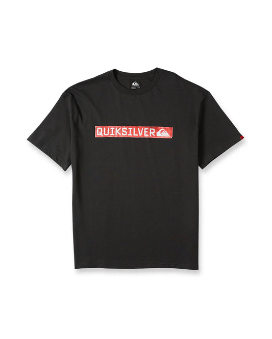 Quiksilver Men's Young Guns Clicker Short Sleeve Tee Black