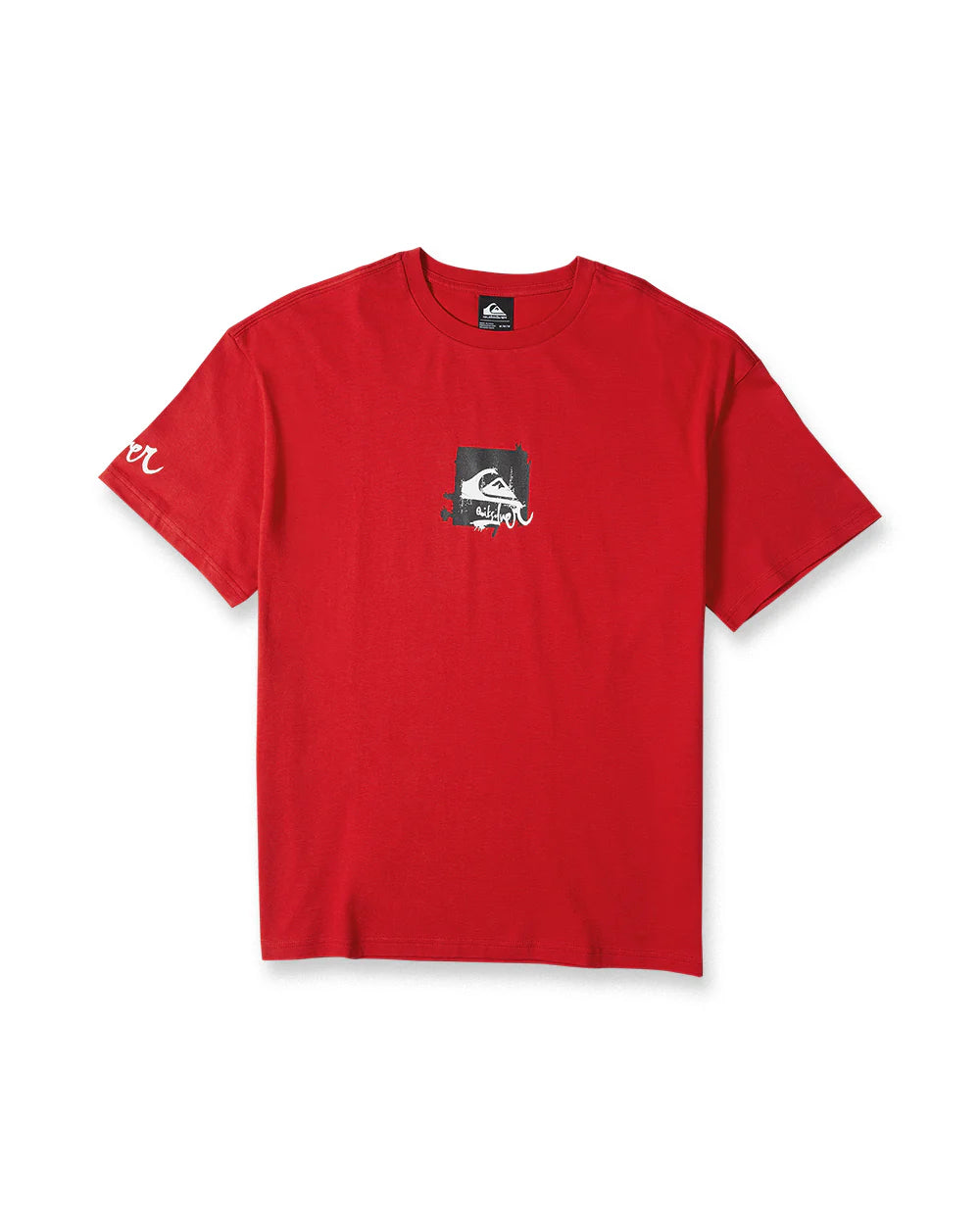 Quiksilver Men's Young Guns Echo Short Sleeve Tee Salsa