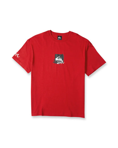 Quiksilver Men's Young Guns Echo Short Sleeve Tee Salsa