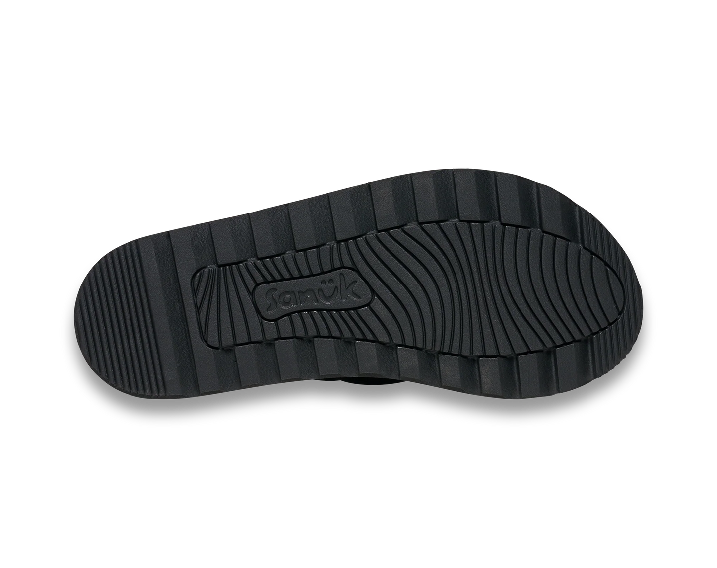 Sanuk Women's Yoga Puff-N-Stuff Sandals Black