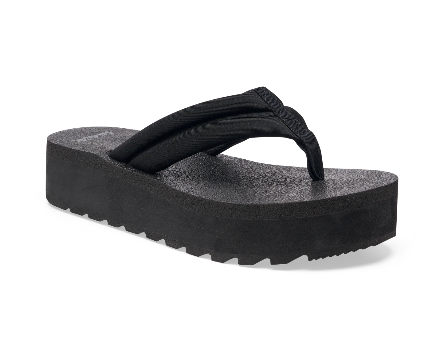 Sanuk Women's Yoga Puff-N-Stuff Sandals Black