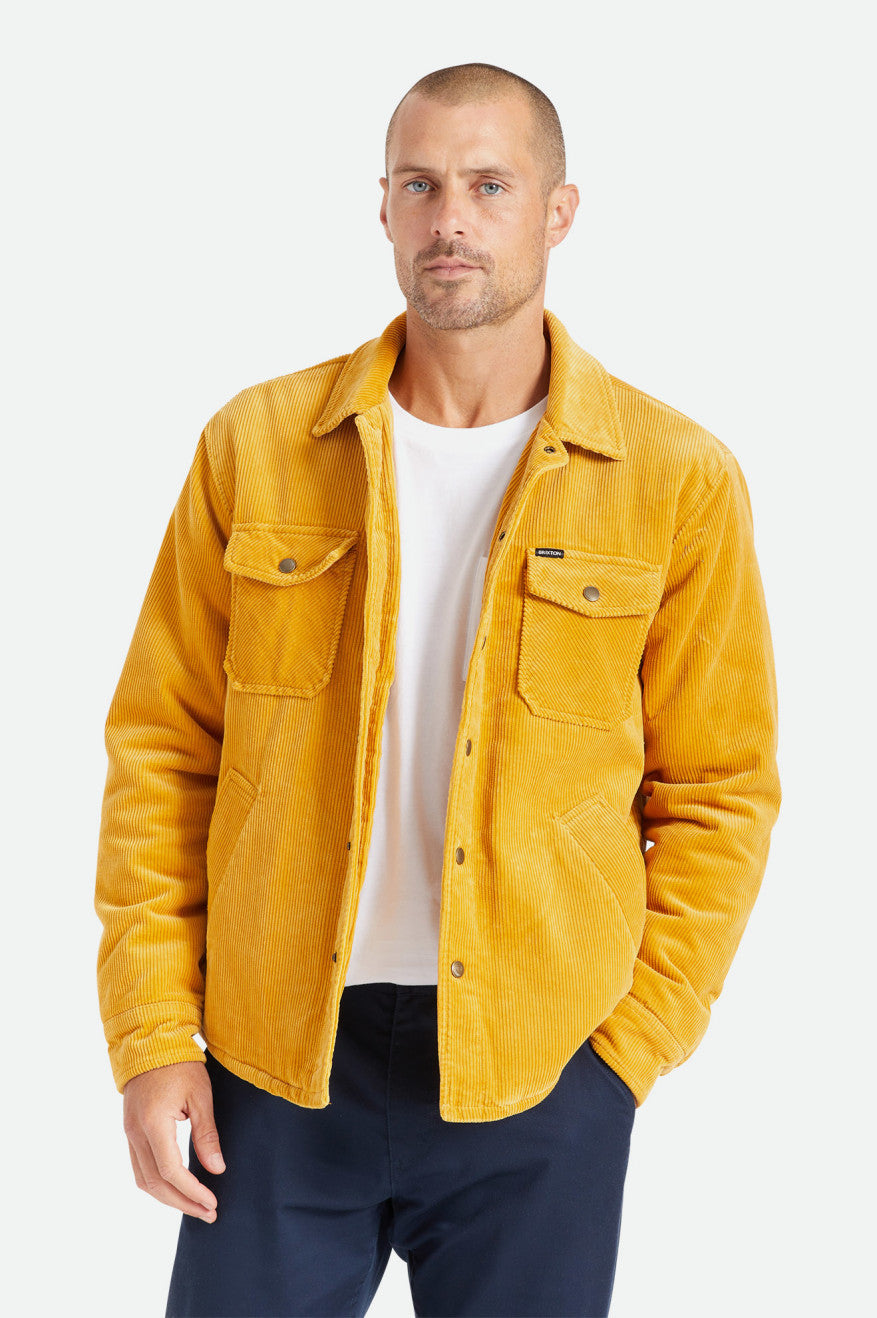 Durham Sherpa Lined Jacket - Bright Gold