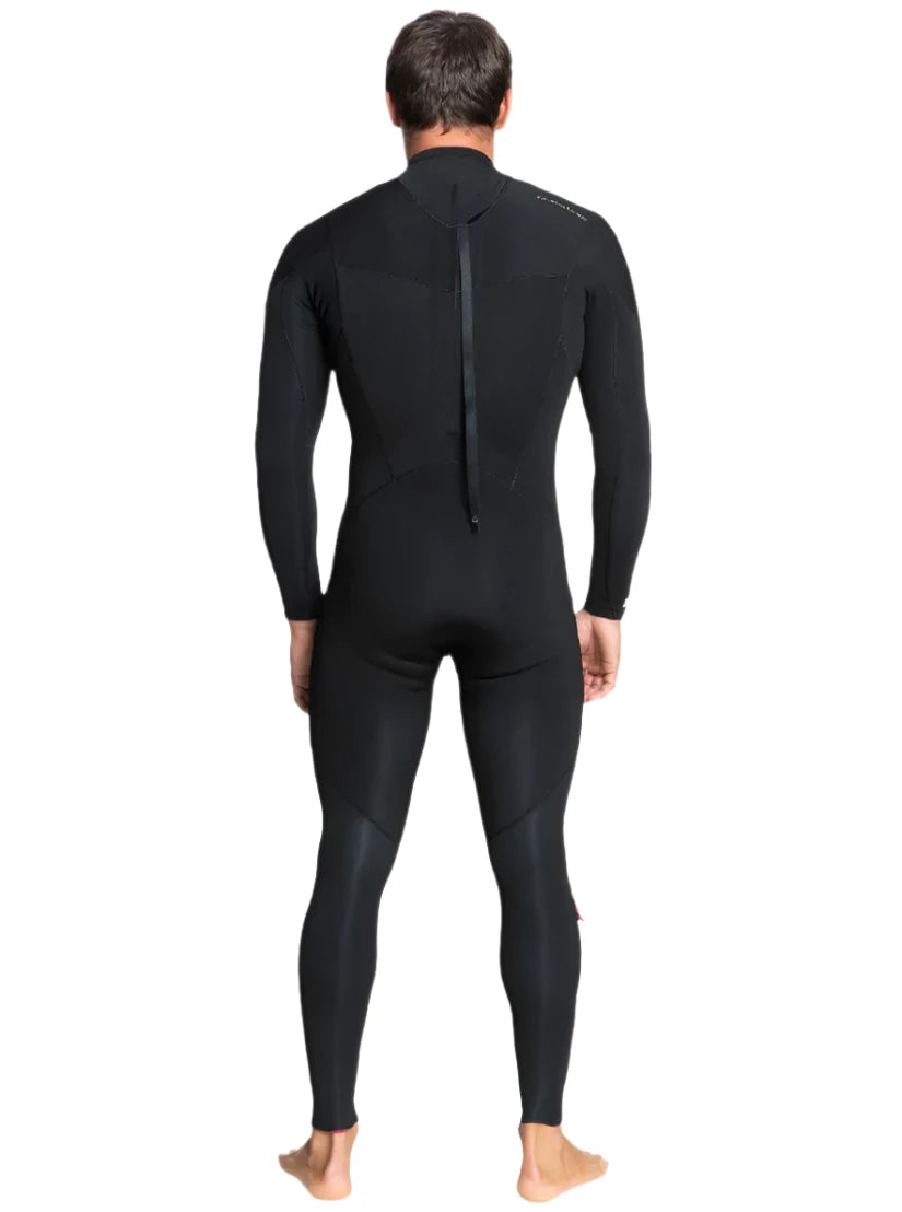 Men's Quiksilver Everyday Sessions 3/2mm BackZip Wetsuit Black