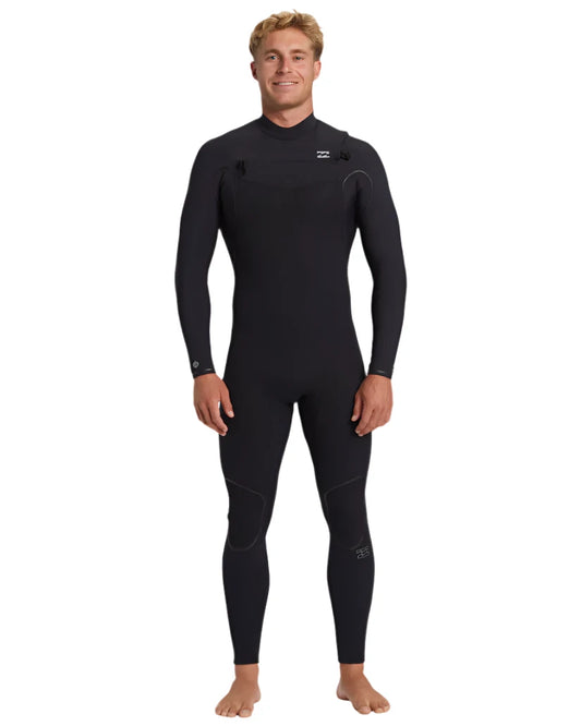 Billabong Men's 3/2MM Furnace Natural Upcycler Chest Zip Wetsuit