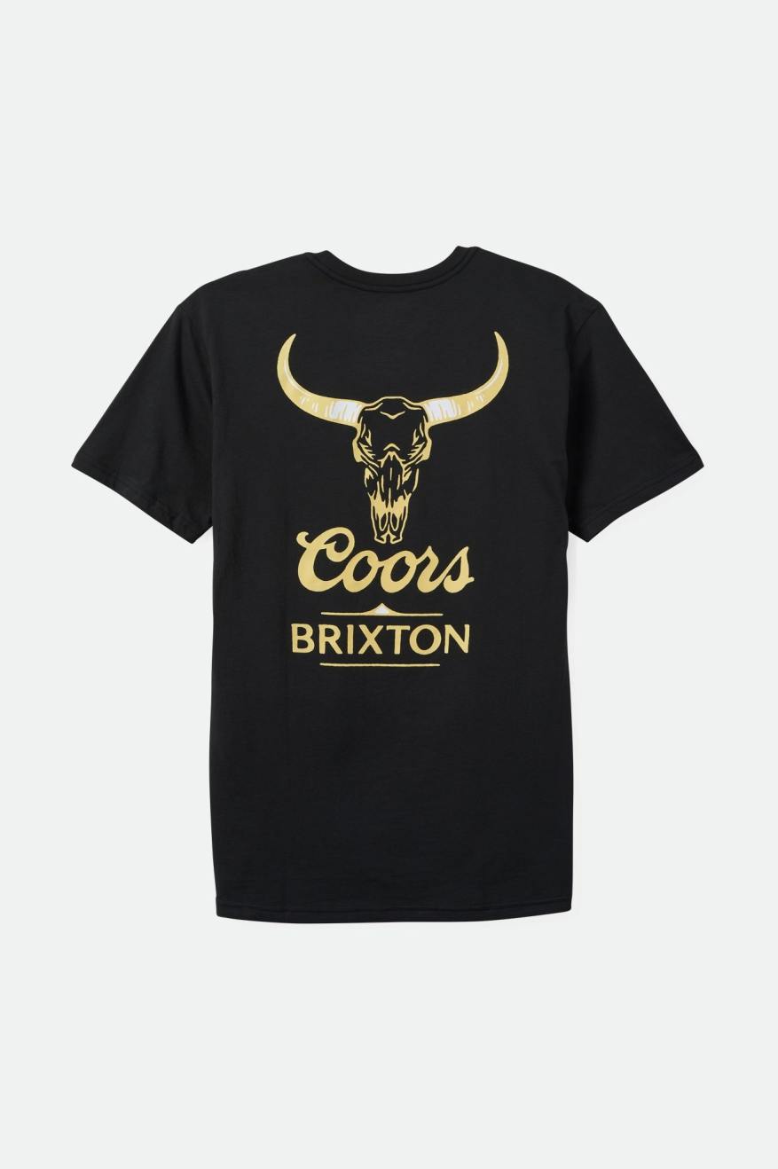 Coors Bull S/S Tailored Tee - Black