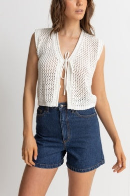 RHYTHM Seashell Knit Top