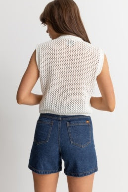 RHYTHM Seashell Knit Top