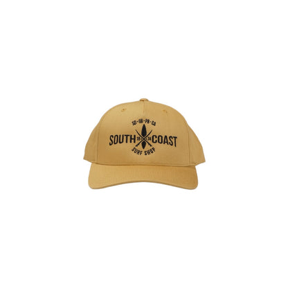 South Coast Adult Cross Logo Trucker Hat Yellow