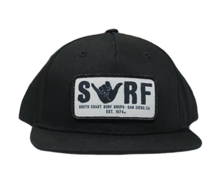 South Coast Youth Shaka Surf Hat Black