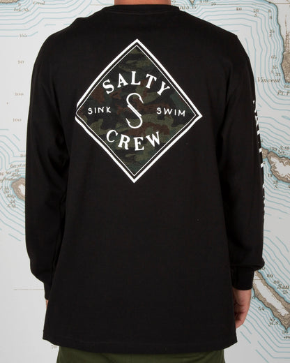 Salty Crew Mens Tippet Decoy Longsleeve T-Shirt