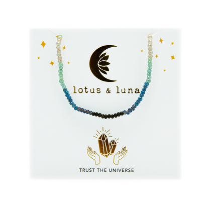 "Trust the Universe" Goddess Necklace