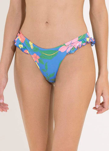 Maaji Star Flower Ruffled Bikini Bottom