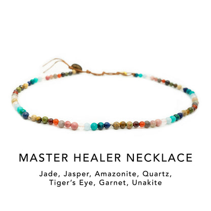 Master Healer 4mm Healing Necklace