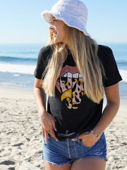 Her Waves Womens Animal Style Classic Tee