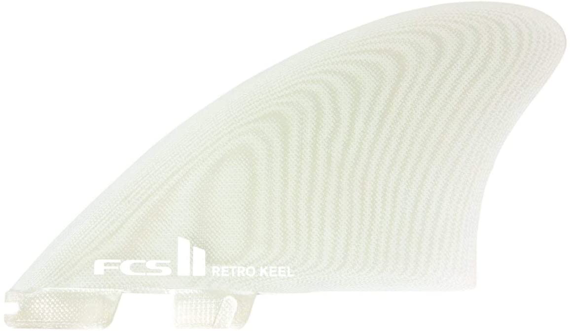 FCS 2 RETRO KEEL PG TWIN SURFBOARD FINS