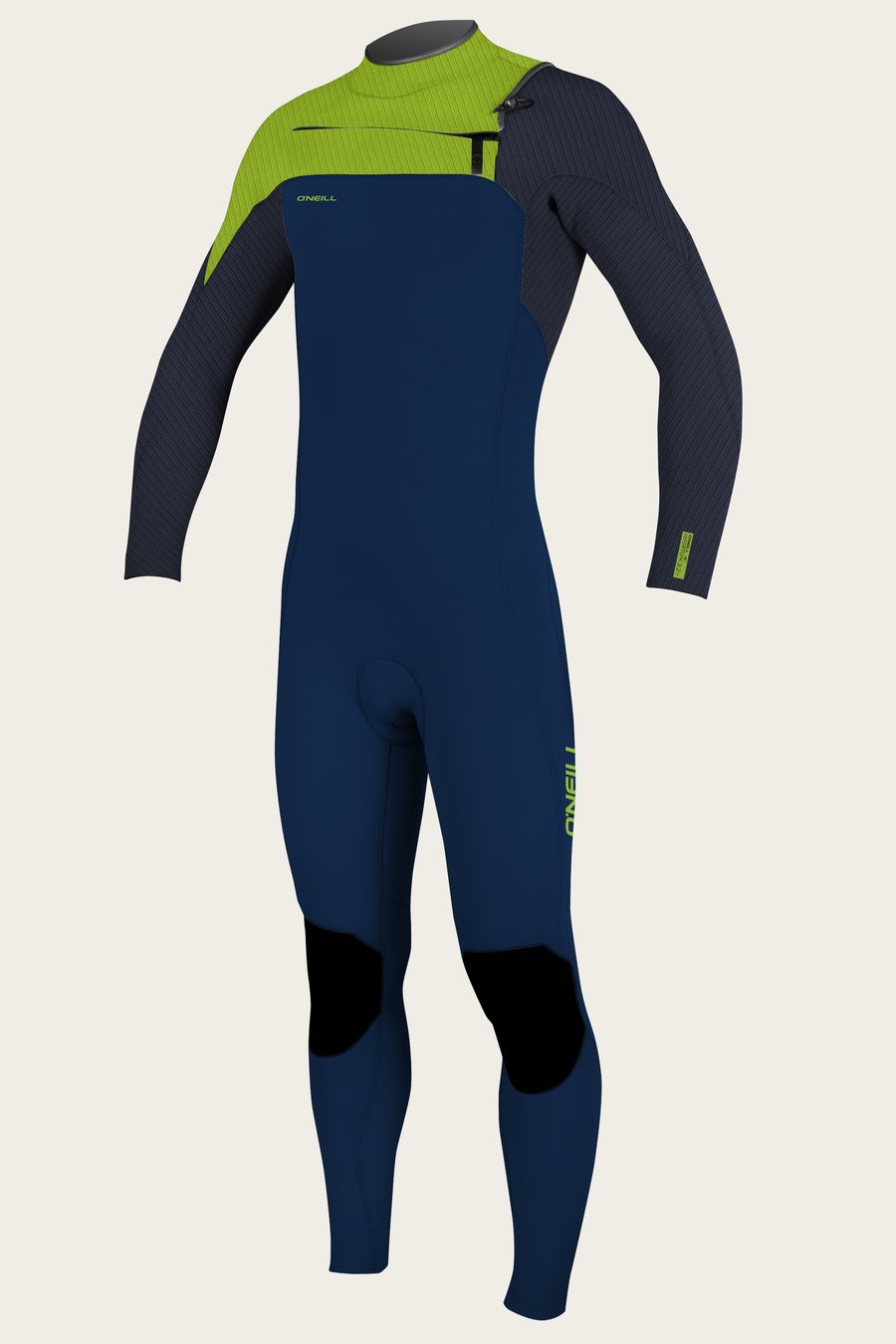 O'NEILL YOUTH HYPERFREAK 3/2+MM CHEST ZIP WETSUIT