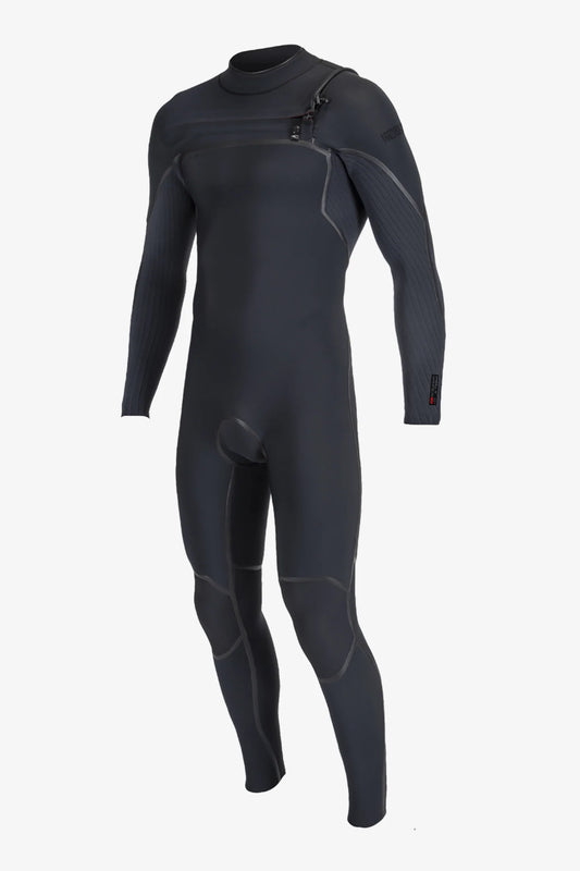 O'Neill Mens Hyperfreak Fire 3/2+mm Chest Zip Wetsuit