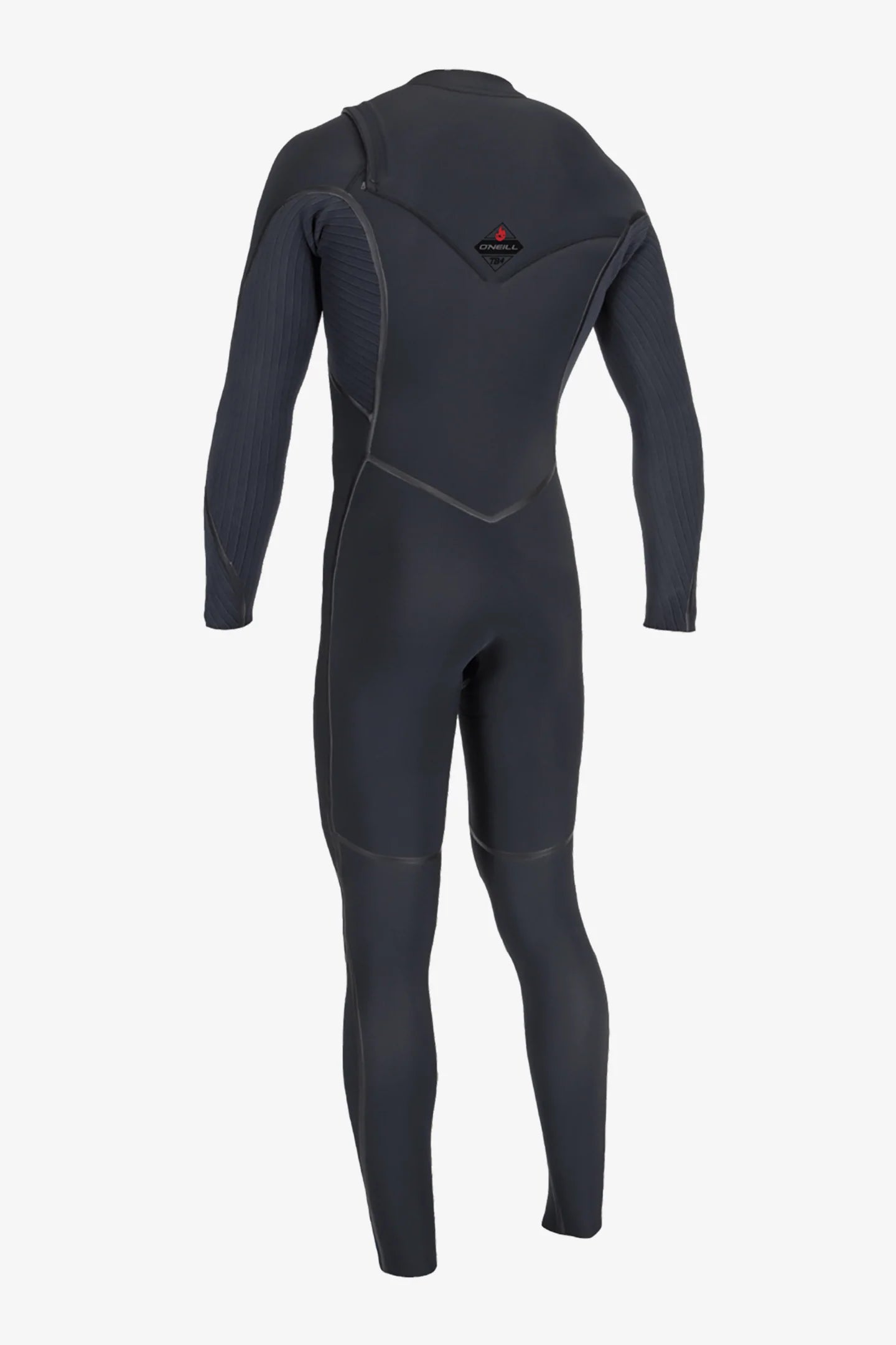 O'Neill Mens Hyperfreak Fire 4/3mm+ Chest Zip Wetsuit
