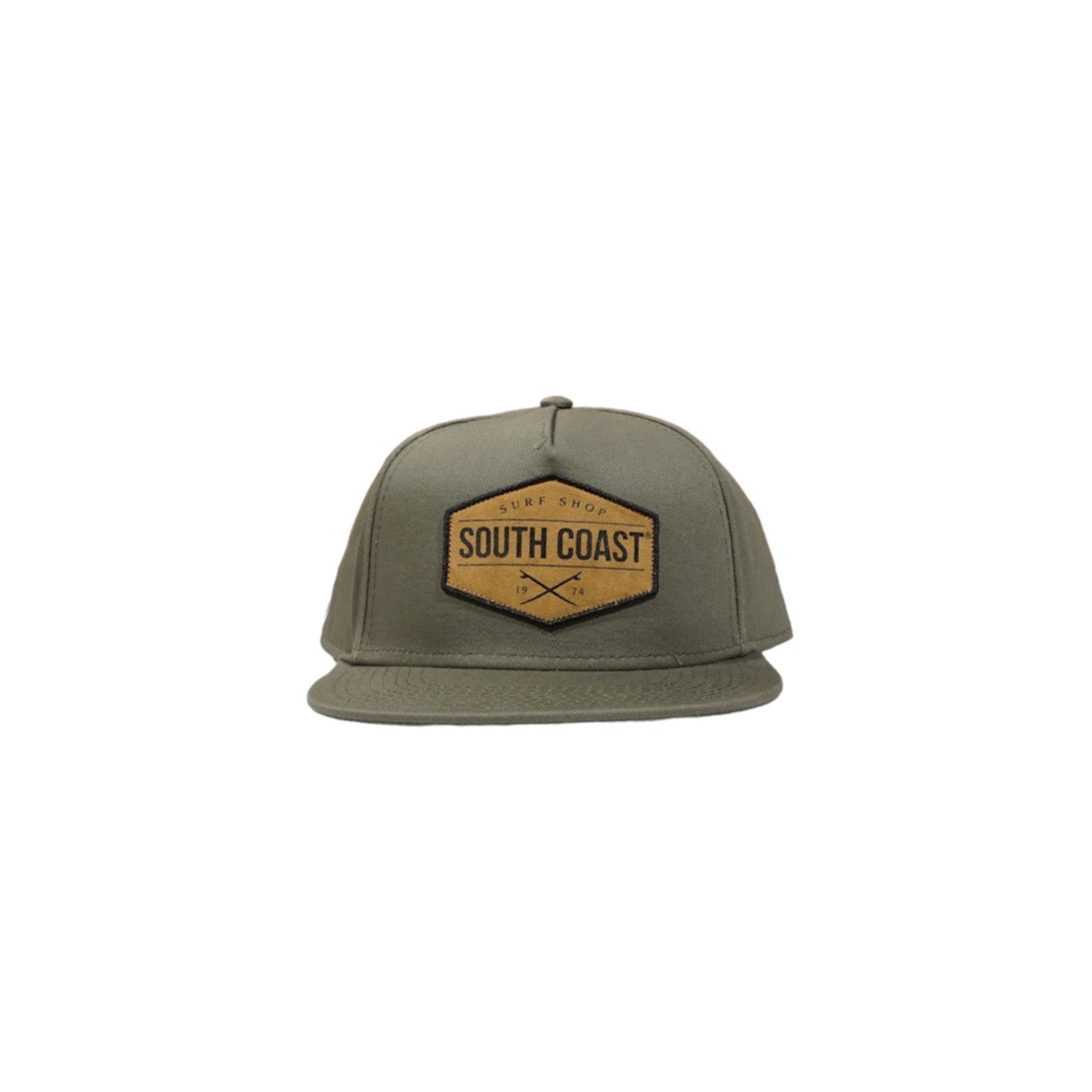 South Coast Adult Suede Patch Hat Olive