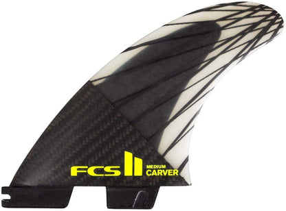 FCS 2 CARVER PC CARBON THRUSTER SURFBOARD FINS