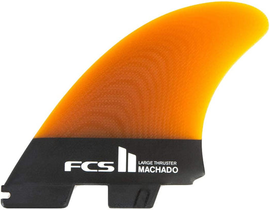FCS 2 MACHADO PG THRUSTER SURFBOARD FINS
