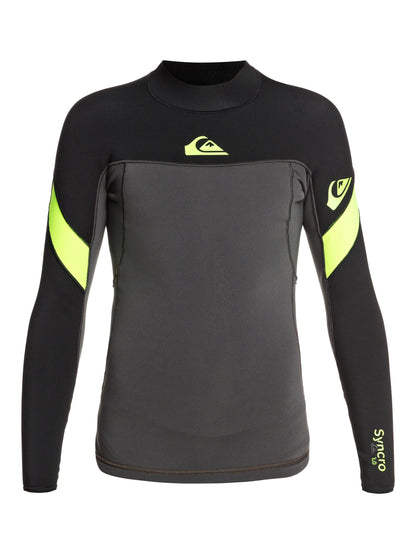 QUIKSILVER BOYS 1MM SYNCRO WETSUIT TOP