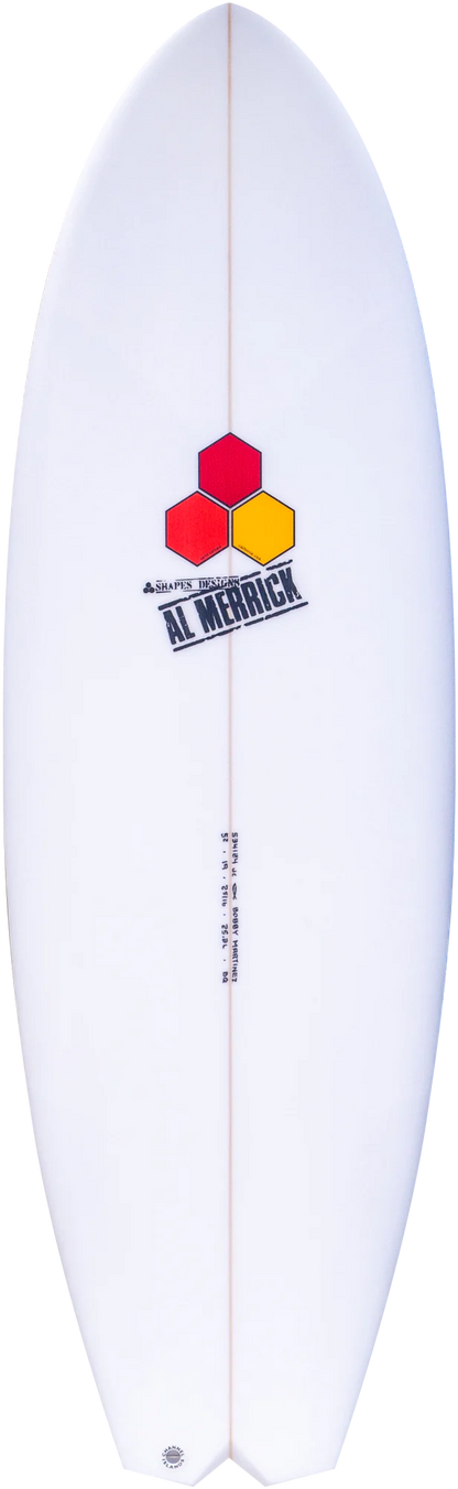 CHANNEL ISLANDS BOBBY QUAD 5'8" SURFBOARD