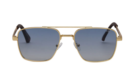 I-Sea Brooks Sunglasses Gold / Blue