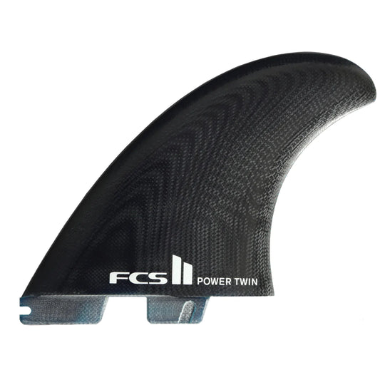 FCS 2 POWER TWIN AND TRAILER SURFBOARD FINS